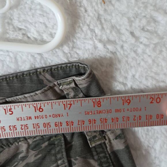 Abercrombie & Fitch Men's Camo Loose Ripstop Utility Pants Green Size 33x32 - Picture 3 of 6